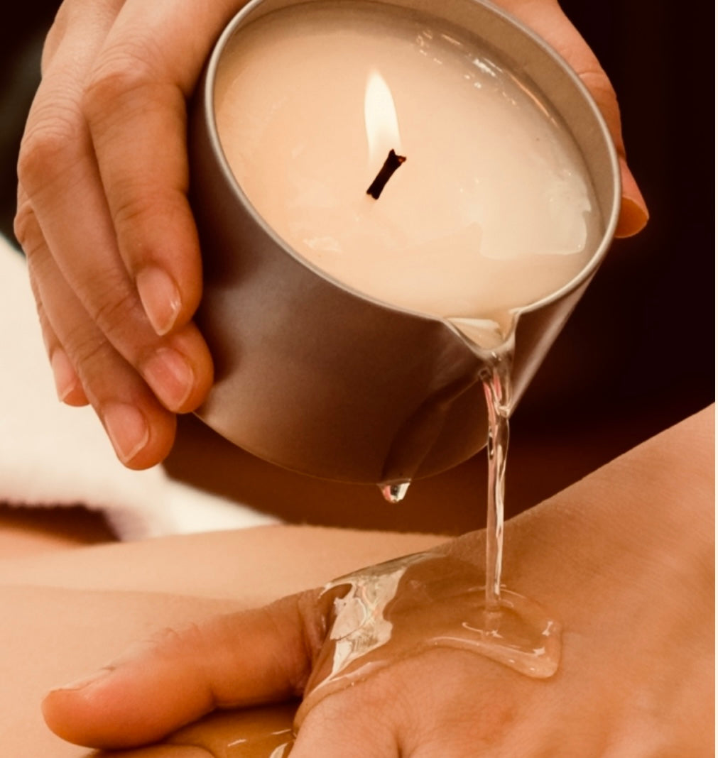 Massage Candles  Orli massage oil and aromatherapy candles in one